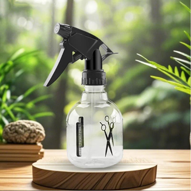 Hair Mist Sprayer Bottle 250ml 8oz Durable Plastic Design for Salon-Level Hair Care at Home