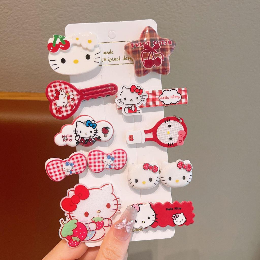 KT Cat Kids' Cute Bangs Hair Clips - Children's Hair Accessories