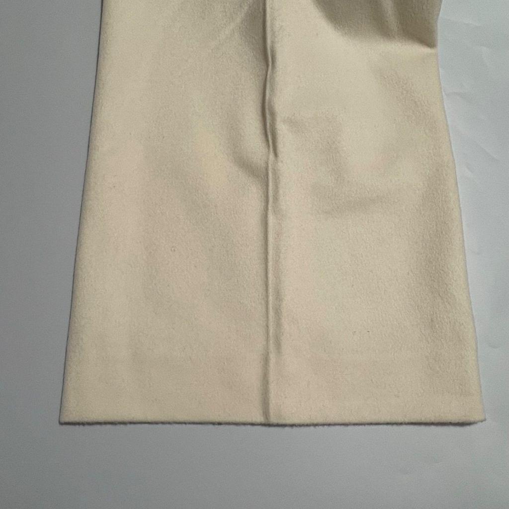 Used 〇ebure High waist wide gaucho pants 100% wool cream 36 size 2810600427 [] C rank 0908-4