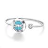 Tree of Life Aromatherapy Diffuser Bracelet - Rotating Hollow Design, Alloy & Stainless Steel, Non-Magnetic Couples Bracelets