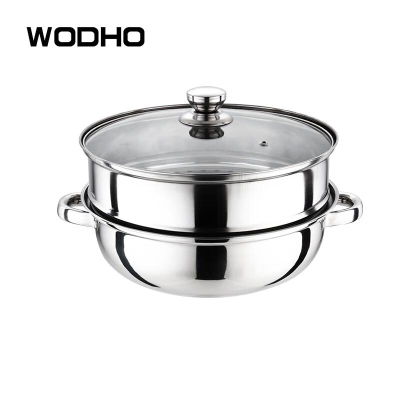 Stainless Steel Double-Layer Steamer Pot