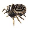 1 pièce Porte-encens Cône Araignée Mini Décoration Zen Asiatique Petit Animal Brûleur Pour Maison Bureau Méditation Cadeau