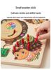 Hedgehog Montessori Sensory Spinner Game: Parent-Child Interactive Learning Toy