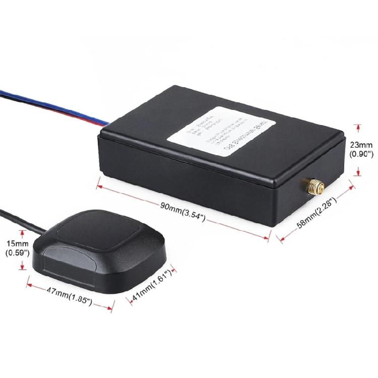 10Hz High Accuracy Vehicle Speed Sensor Map Antenna Kit with Mileage Monitoring & Easy Installation for Automotive