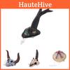 New Halloween Pet Costume Accessory Adorable Cow Skull Unicorn Headpiece For Dogs And Cats