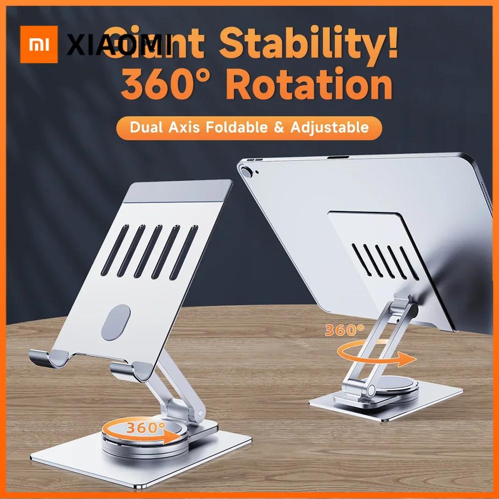 Xiaomi Aluminum Tablet Holder Portable Rotatable Foldable Adjustable Phone Stand for ipad Pro Air iPhone 17 PRO MAX Huawei Universal