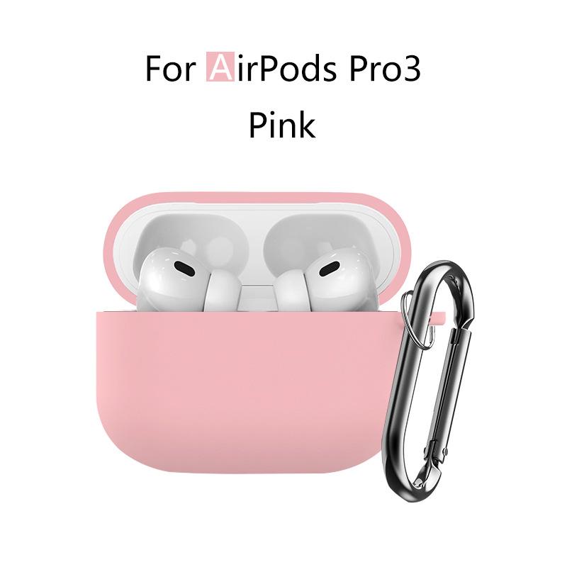 Silicone Case For AirPods Pro 3 Transparent Soft TPU Earphone Shockproof Protective Case Cover For AirPods Pro 3 Earbuds Shell