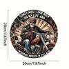 Blaszany Znak Motocykl Sztuka Ścienna, Retro Rower Metalowy Plakat do Dekoracji Garażu