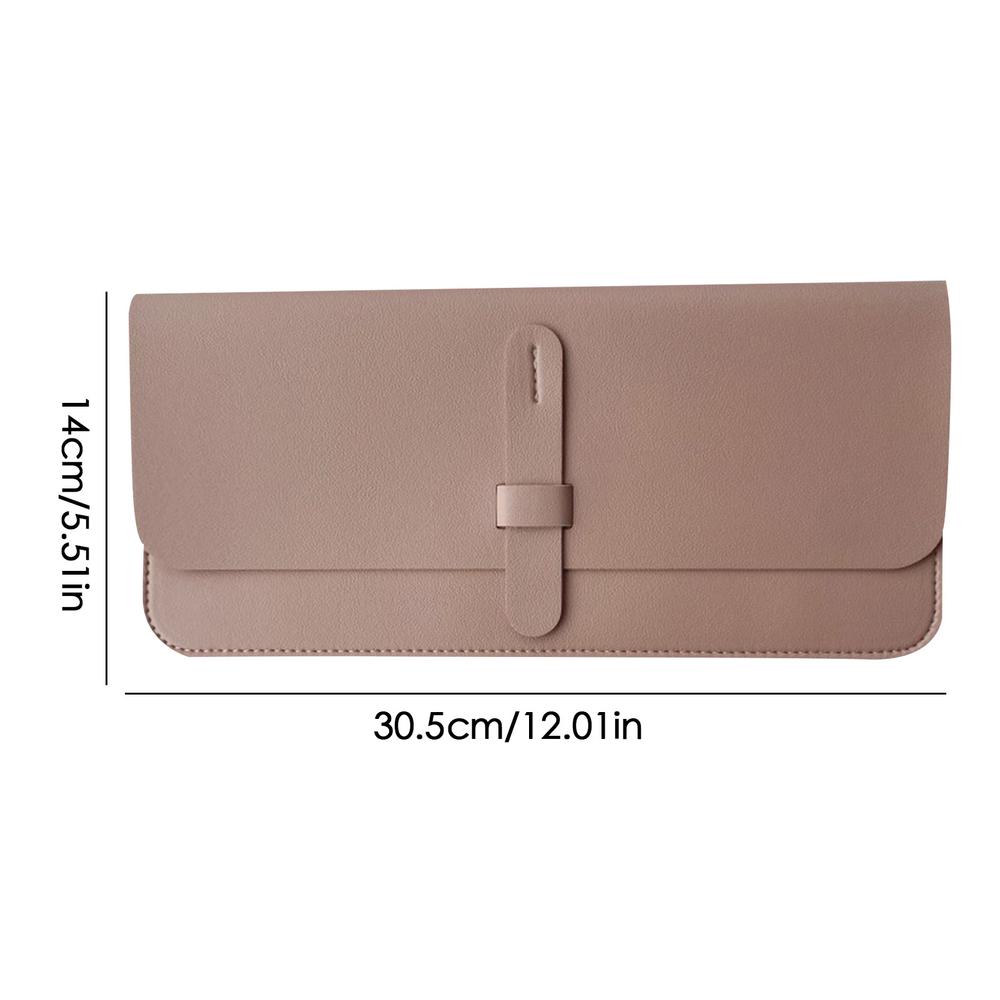 Keyboard Carrying Sleeve Travel Case Keyboard Bag Waterproof Storage Pouch PU Leather Keyboard Accessory Bag Portable Case