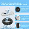 12/15PCS Activated Carbon Sponge Filters Replacement for Stainless Steel Cat Water Fountain Pet Dispenser