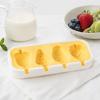 Popsicle Mold with Lid Silicone Ice Cream Molds with 6 Sticks