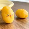 4Pcs Mini Little Potatoes Ornament Cartoon Potatoes Figurine Micro Landscape Car Interior Home Desktop Decoration