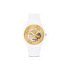Originals Series Quartz Movement 30M Water Resistant Watch 41Mm Gold Dial Plastic Case Silicone Strap Women Watches SUOZ148