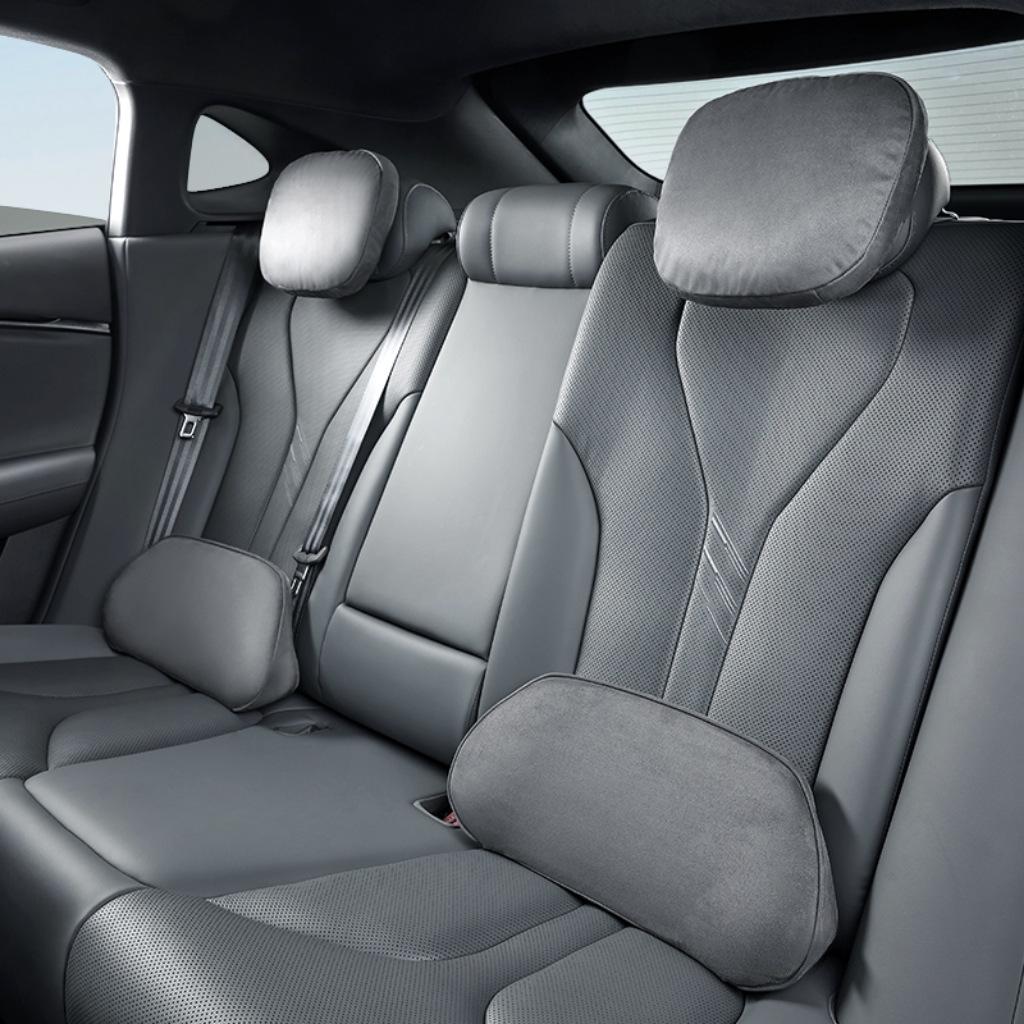 XPeng G7 Neck and Lumbar Support Pillow - Comfortable Car Headrest and Soft Cushion Accessory