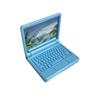 Mini Cartoon Laptop Model for Kids' Dollhouse Decor