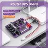 Mini Router UPS Záložní napájecí deska 11W 11,1V/11,6V USB DC port Deska pro nabíjení baterie 1kanálový napájecí modul