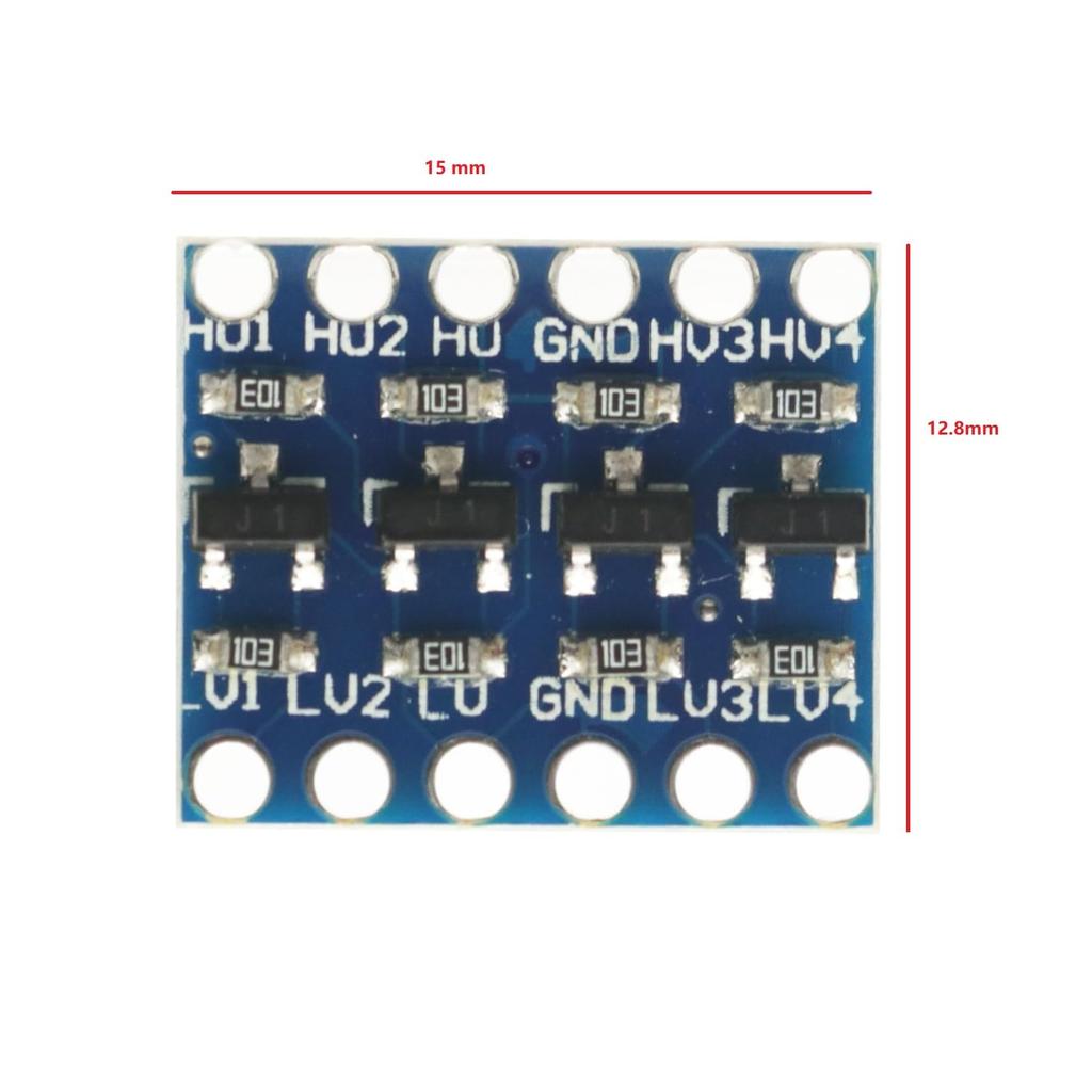 10pcs 4 Channels IIC I2C Logic Level Converter Bi-Directional Module Logic Level Shifter 3.3v to 5v for Arduino