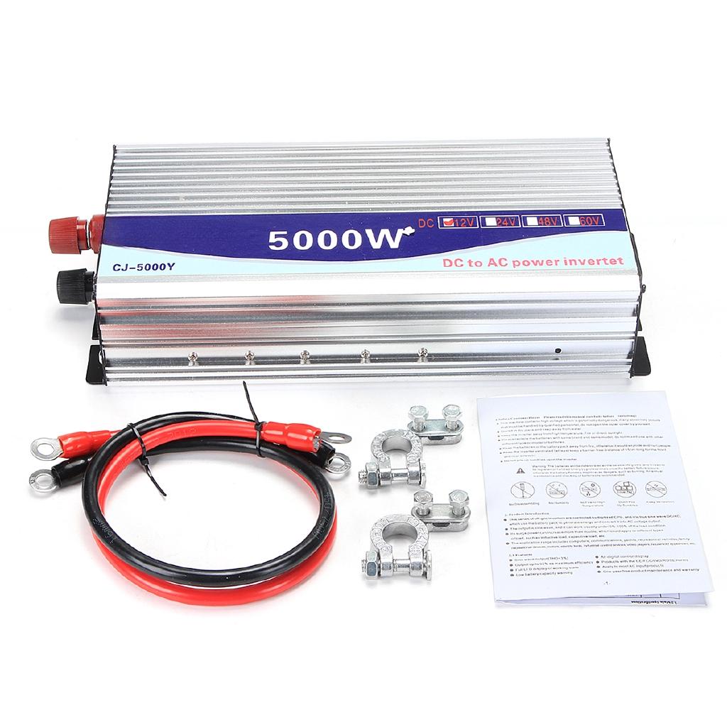 10000W Inverter peak VoltageTransformer 12V/24V/48V Modified Sine Wave Power Voltage transformer Inverter Converter 33*15*7.5cm