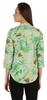 Inkmeso Fashionable Printed Casual Top For Women  s Mandarin Collar Relaxed-Fit Tunic