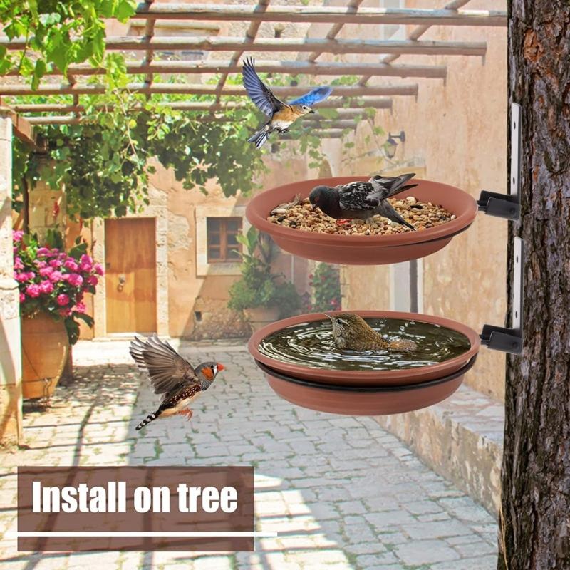Bandejas Alimentadoras para Beija-flores Dobráveis 90° Alimentador de Água para Pássaros Bebedouro para Beija-flores Alimentadores de Beija-flores Suspensos Para Exterior
