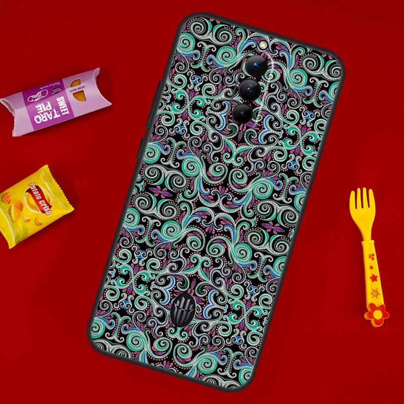 Bohemian Style Case For ZTE Nubia Red Magic 10 Air 6 6S 7S For Red Magic 11 10 9 8 8S 9S 10S Pro Plus Cover