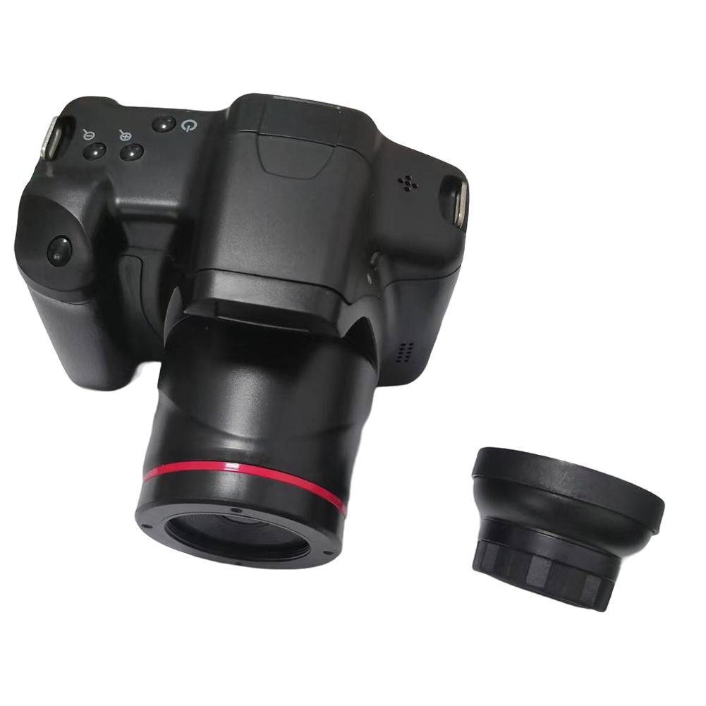 16X Digitalzoom Videokamera 16MP HD Videoaufnahme Fotokamera mit 2,4 Zoll LCD-Bildschirm SLR Camcorder für Zuhause Reisen