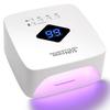 Rechargeable UV LED Nail Lamp for Gel Nails Cordless Lamp for Manicure with LCD Display 3 Timer Settings for Home Salon