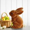 Handcrafted Plush Animal Rabbit Ornament For Easter