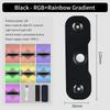4-Head RGB LED Wall Lamp, Motion Sensor Magnetic Atmosphere Light, USB 5V Rechargeable Gradient Indoor Lighting