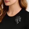 Unisex Design Horse Head Brooches Luxury Glossy Horse Brooches New Brooches Jewelry  New Year Gifts