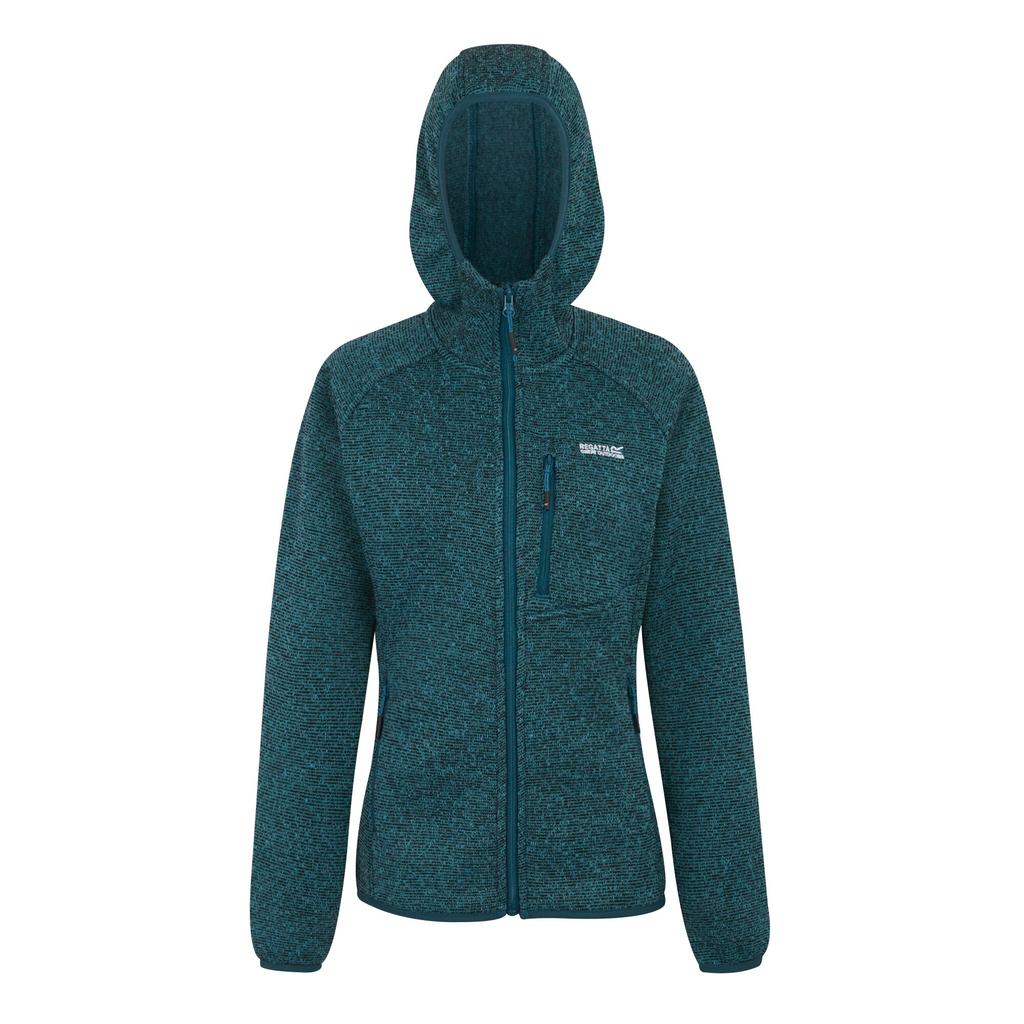 Regatta Womens/Ladies Newhill Hooded Fleece Jacket