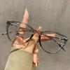Cat Eye Oval Frame Reading Glasses For Women Blue Light Blocking Presbyopia Glasses Unisex Ultralight Far Sighted Eyeglassees