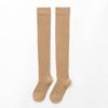 Solid-colored Long Socks, Solid-colored Pressure Knee-high Socks, Autumn and Winter Socks, Student Long Stockings, High-top Cotton Women's Socks