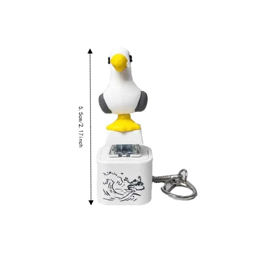Playful Behavior Seagull Button Keychain The Cry of Seagulls Fidget Clicker Keychain  ADHD