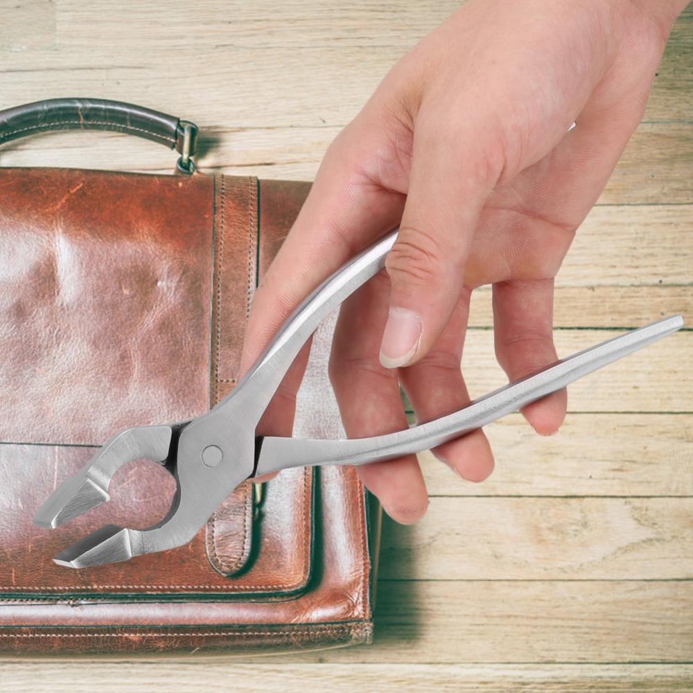 Polished Jaws Leather Edge Press Pliers Heavy Duty Sheet Metal Hand Seamer  For Wallet Crafting