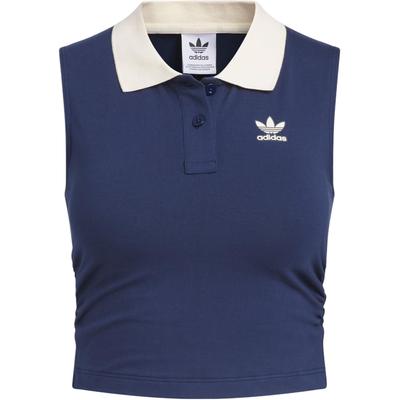 Originals SS25 Polo Gepolstertes Tanktop Mode Vielseitig Bequem Kurzer Kragen Weste Damen Tops KE3893