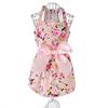 Delicate Pet Dress Dog Skirt Pet Dress Dog Camisole Floral Dress Beach
