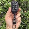 Leather Car Remote Key Case Cover Shell For Hyundai Creta Ix35 Ix45 I10 I30 I40 Tucson Santa Fe Rena Sonata Elantra Accessories