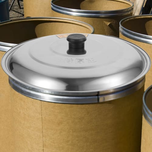 Luxshiny Stainless Steel Universal Lid for Frying Pans, Pots, Cast Iron, and Skillets, 33cm