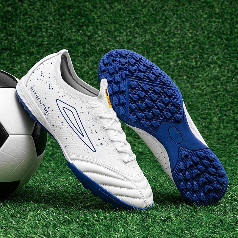 2024 Herren-Fußballschuhe, große Größe, ultraleichte Fußballschuhe, Jungen-Sneaker, rutschfeste AG/TF-Fußballschuhe, Stiefeletten, Unisex