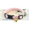 Cat Collar Adjustable Cotton Colored Puppy Collar with Bell for Puppies and Kittens Outdoor Travel To Prevent Lost Pet Collar
