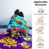 1pc Blanket Superthings3 Print Design, Lightweight Blanket for Sofa, Bed- Soft &Warm, Gift for All Seasons like Christmas, Halloween
