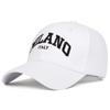 Berretti da Baseball Unisex con Ricamo Lettere Milano Primavera Autunno Outdoor Regolabili Cappelli Casual Cappello Parasole Cappellino Sportivo