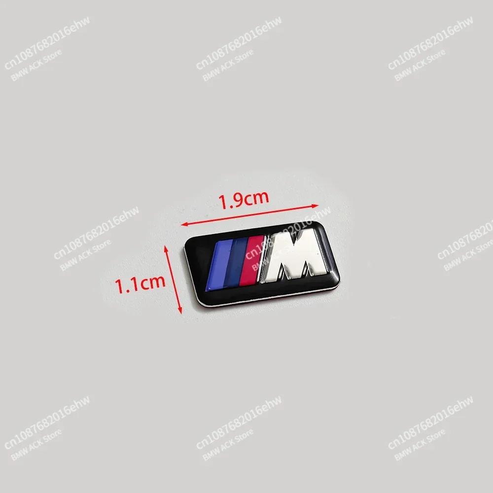

For All BMW E46 E39 E38 E90 E60 E36 F30 F20 X1 X3 X5 M Logo Car Steering Wheel Hub Caps Center Emblem Badge Sticker DIY Sticker 4 PCS
