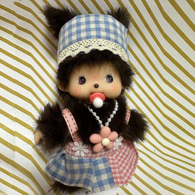 Children's DIY Monkey Cute 15cm Kawaii Plush Doll Soft Super School Bag Pendant Keychain Stuffed Animal Movie Doll Birthday Gift