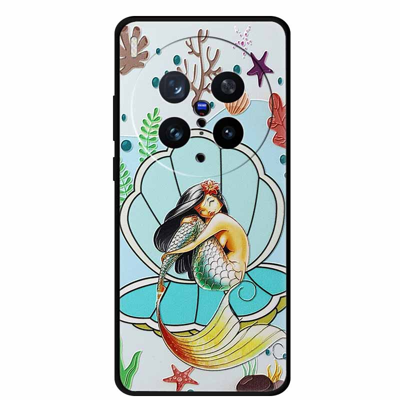 3D Emboss Case For Vivo X300 5G Phone Case Shockproof Silicone Soft Coque For Vivo X300 Pro 5G Back Cover Case X 300 Pro Fundas