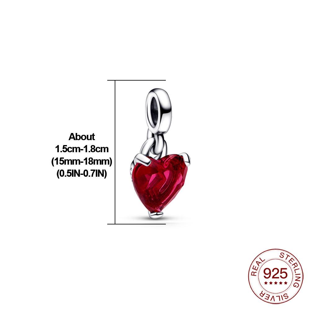 Novo Real S925 Prata Esterlina Me Charm Unicórnio Estrela Hoop Bead Fit Original Me Pulseiras Mulheres Coração Jóias Para Presente