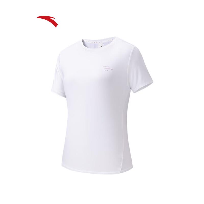 ANTA Women s Summer Ice Skin Breathable Short Sleeve T-Shirt XL