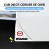 Car Door Corner Anti-collision Covers Transparent Silicone Protector Stickers For 3 6 Atenza Axela Demio CX3 CX5 MP MS RX8