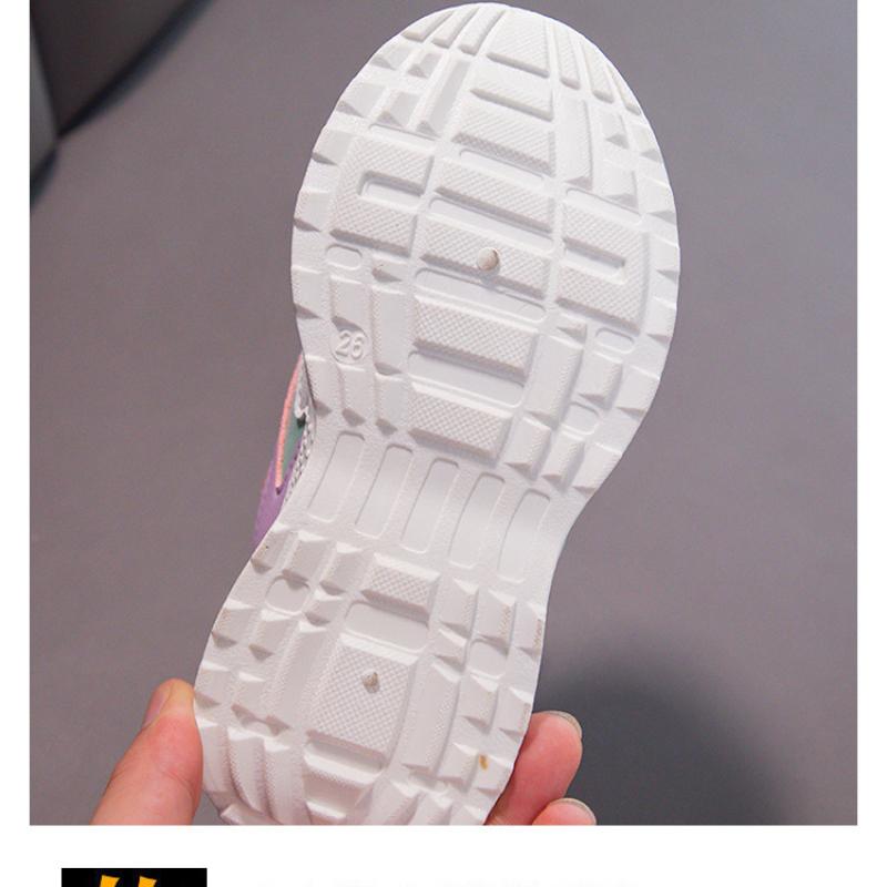 Mote Koreanske Barnesko Løpesko Vår og Høst Nye Lær Vanntett Myk Såle Komfortable Sportssko